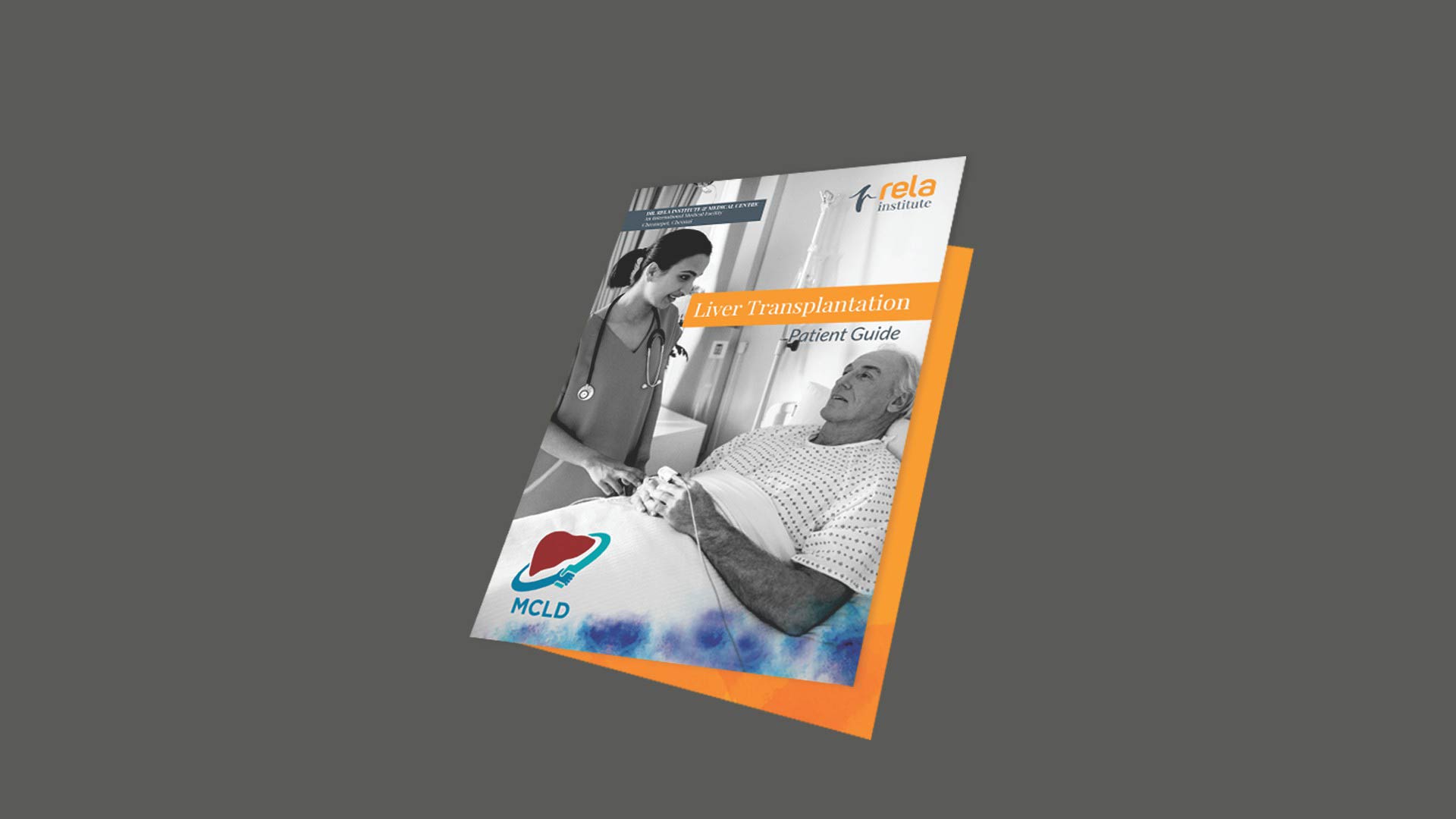 Liver Transplantation Patient Guide - Brochure Design
    