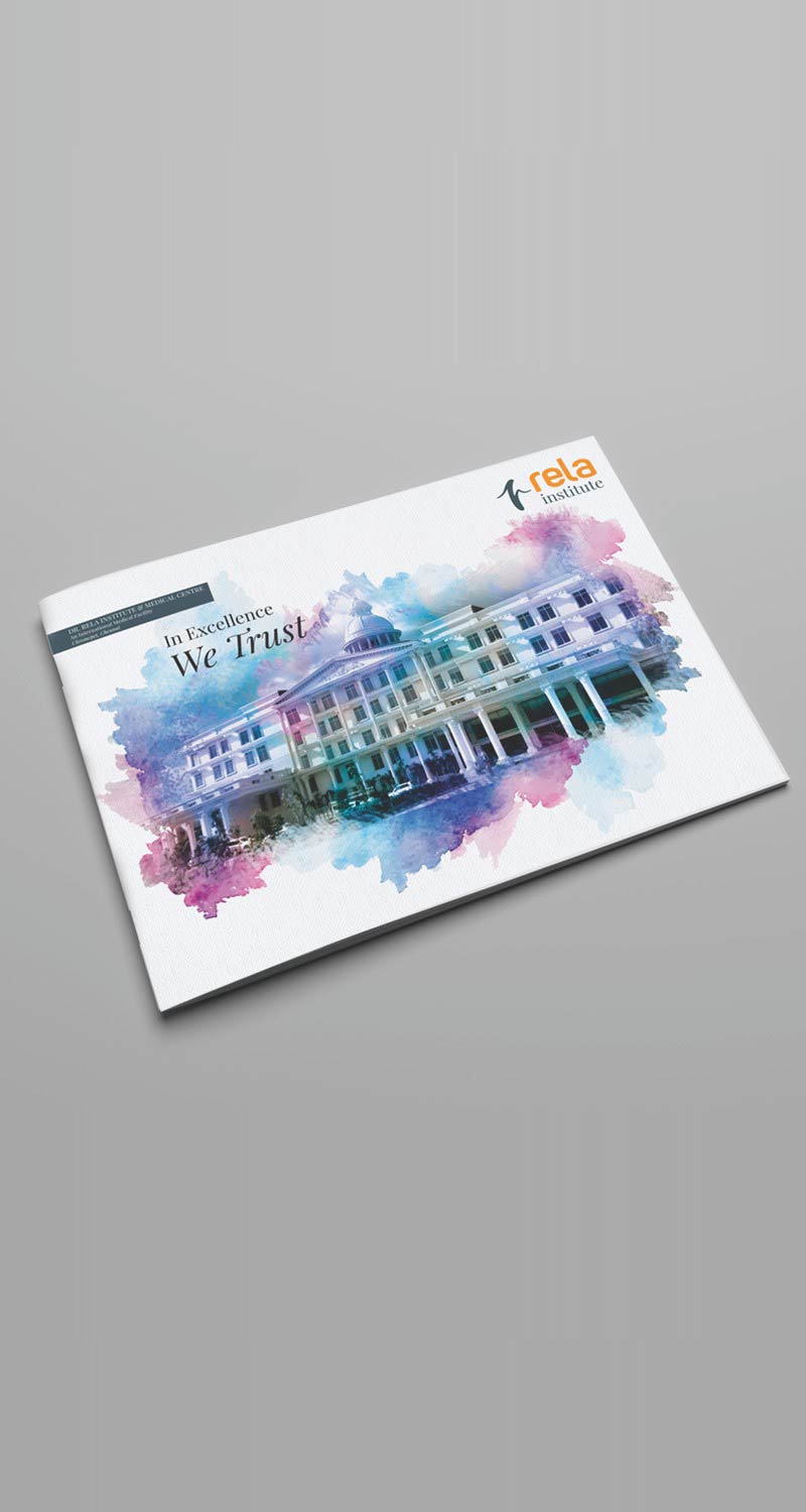 Rela Institute - Hospital - Corporate Brochure Design
    