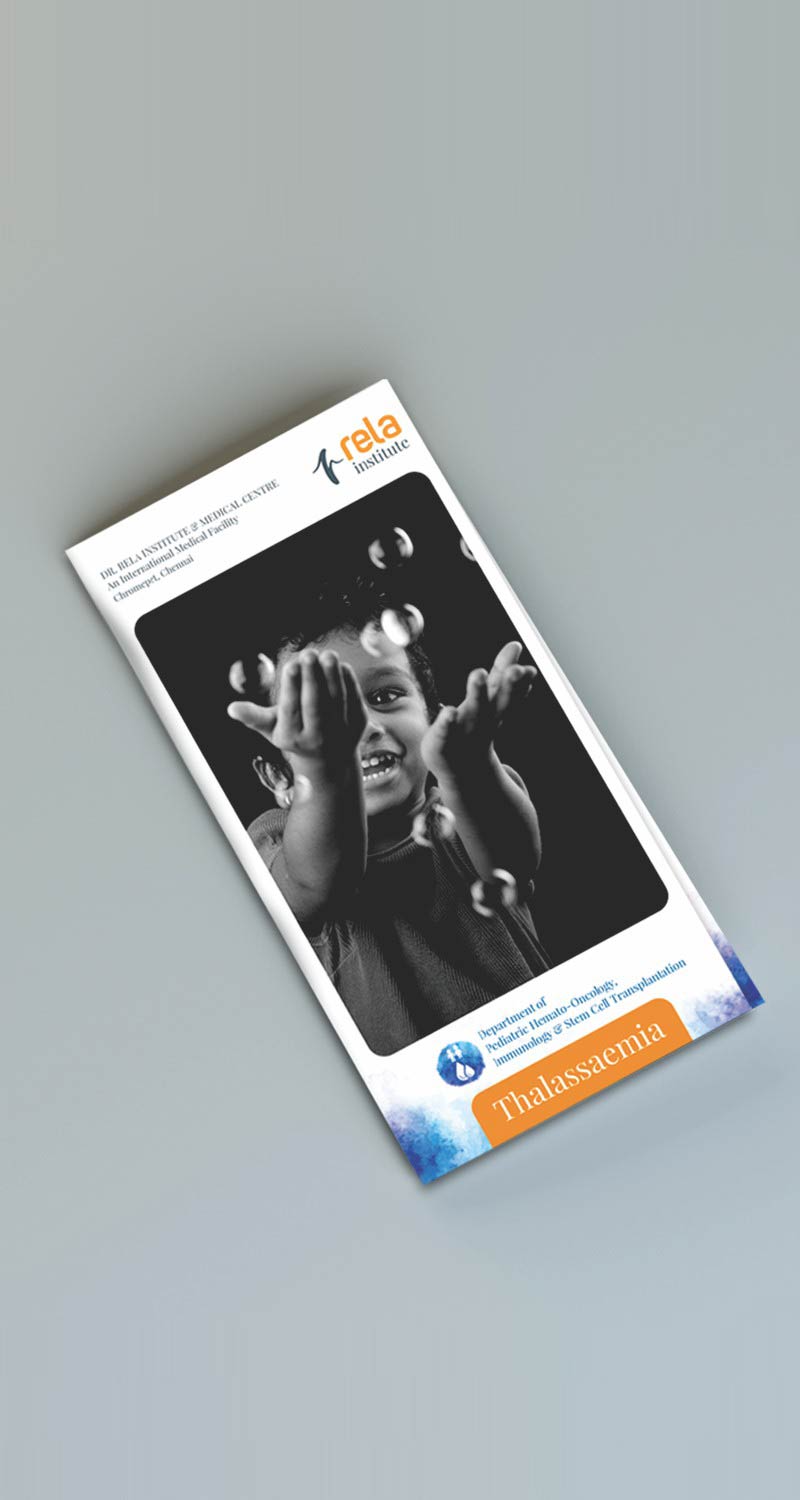 Thalassemia - Flyer and Brochure Design
    