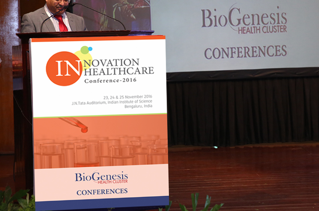Comprehensive branding services for the conference from Moksha, one of the best healthcare branding agencies in India